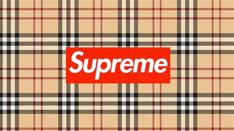 supreme burberry wallpaper|burberry and supreme collaboration.